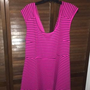 Dress with open back